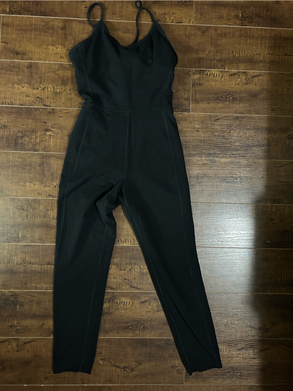 Old Navy Black Slim Jumpsuit with Spaghetti Straps